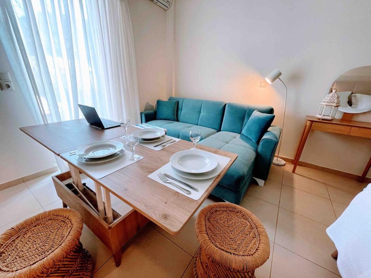 Annamaria Sea Side View Studio- 25M From The Beac Plakias Zewnętrze zdjęcie